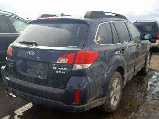 4S4BRDKC1D2209234 - 2013 SUBARU OUTBACK 3. BLUE photo 4