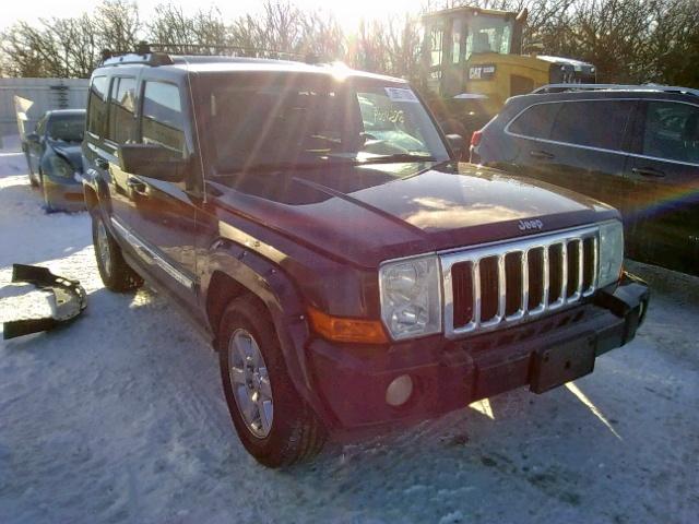 1J8HG58N56C149936 - 2006 JEEP COMMANDER BLACK photo 1