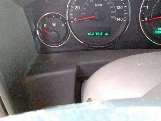 1J8HG58N56C149936 - 2006 JEEP COMMANDER BLACK photo 8