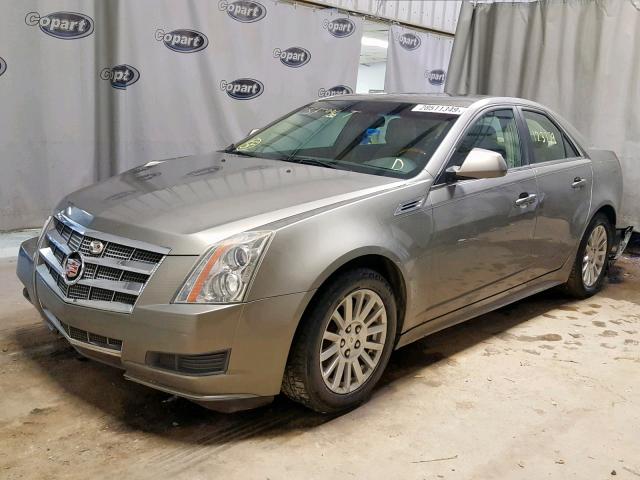 1G6DE5EG2A0108775 - 2010 CADILLAC CTS LUXURY BEIGE photo 2