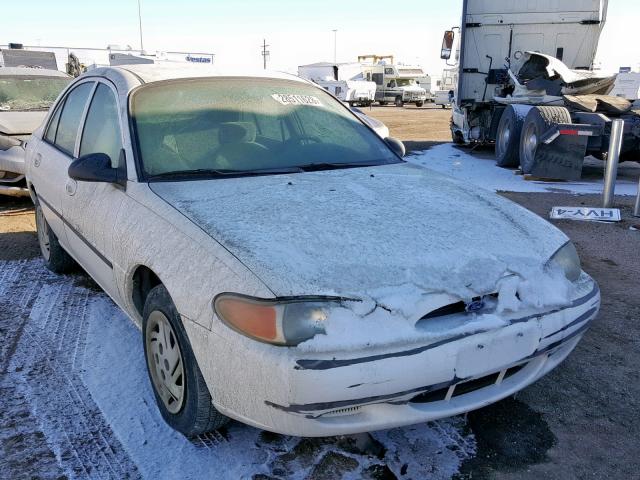 1FAFP10P8WW148711 - 1998 FORD ESCORT LX WHITE photo 1