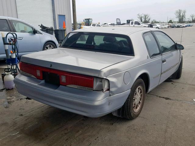 1MELM62W3RH664649 - 1994 MERCURY COUGAR XR7 BLUE photo 4