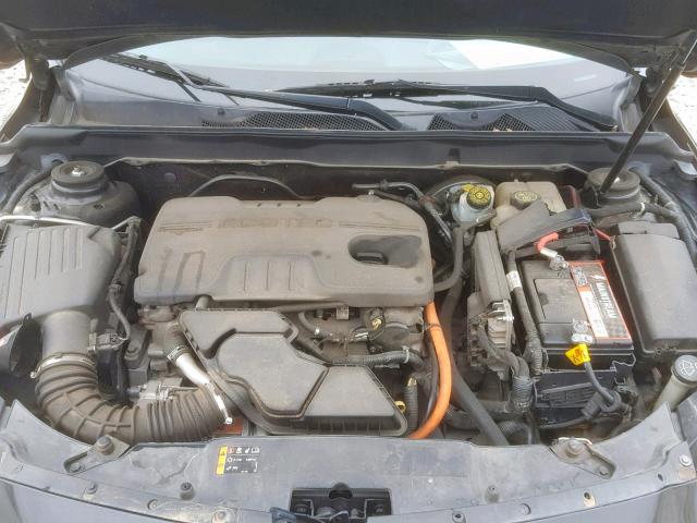 1G11D5SR3DF166896 - 2013 CHEVROLET MALIBU 1LT 灰色 照片 7