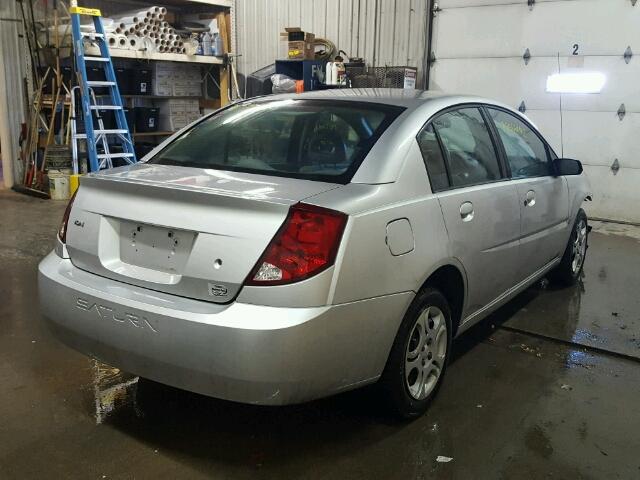 1G8AJ54FX5Z112542 - 2005 SATURN ION LEVEL SILVER photo 4