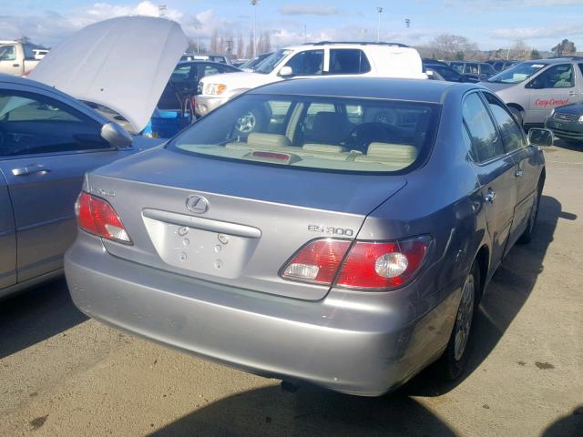 JTHBF30G220049322 - 2002 LEXUS ES 300 BEIGE photo 4