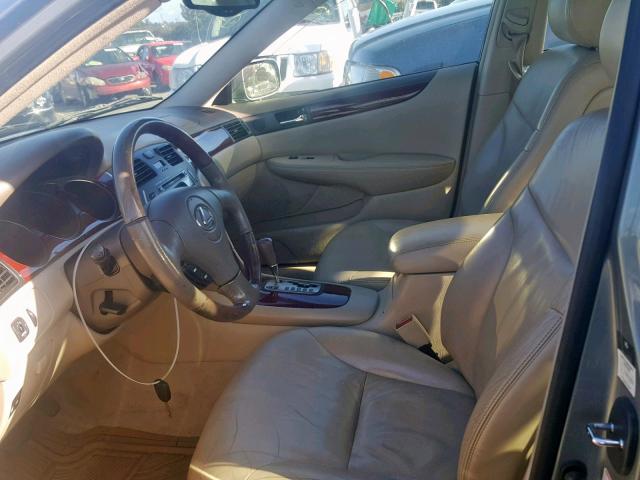 JTHBF30G220049322 - 2002 LEXUS ES 300 BEIGE photo 5