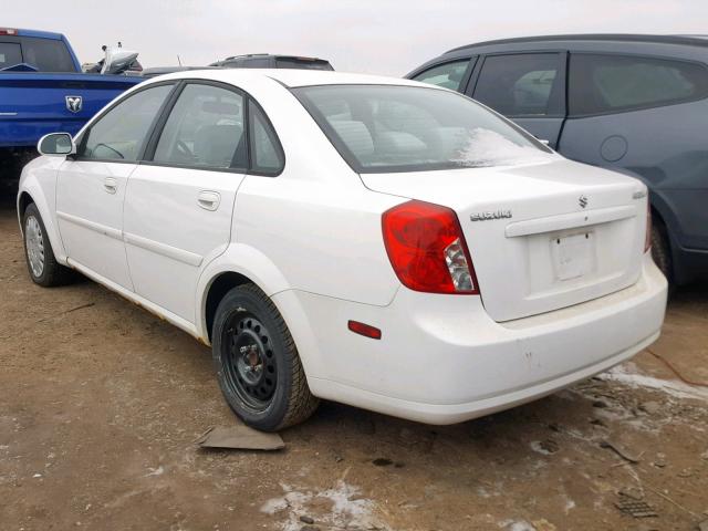 KL5JD56Z25K107533 - 2005 SUZUKI FORENZA S WHITE photo 3