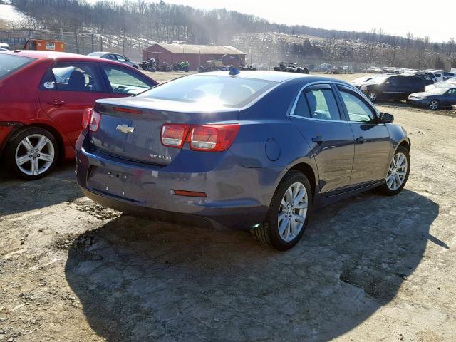 1G11E5SL0EF250832 - 2014 CHEVROLET MALIBU 2LT BLUE photo 4