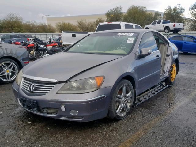 JH4KB16506C006060 - 2006 ACURA RL BLUE photo 2