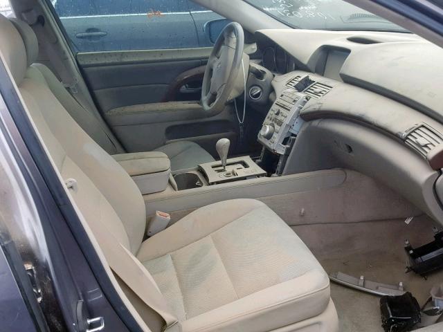 JH4KB16506C006060 - 2006 ACURA RL BLUE photo 5