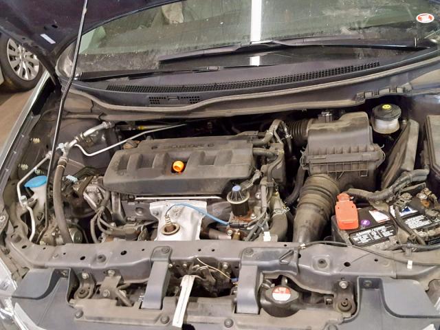 2HGFB2F90CH522666 - 2012 HONDA CIVIC EXL GRAY photo 7