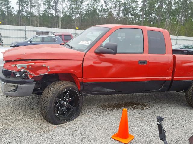 3B7KC2368XG118976 - 1999 DODGE RAM 2500 RED photo 9