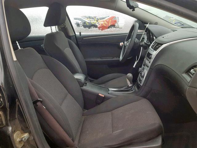 1G1ZC5EB6AF164754 - 2010 CHEVROLET MALIBU 1LT CHARCOAL photo 5