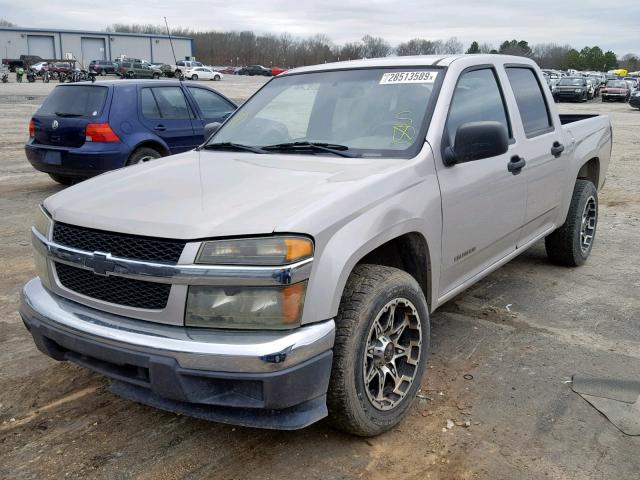 1GCCS136658195592 - 2005 CHEVROLET COLORADO GRAY photo 2