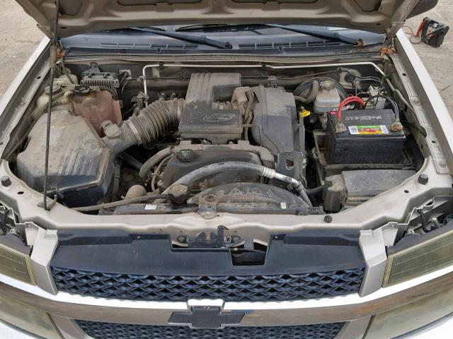 1GCCS136658195592 - 2005 CHEVROLET COLORADO GRAY photo 7