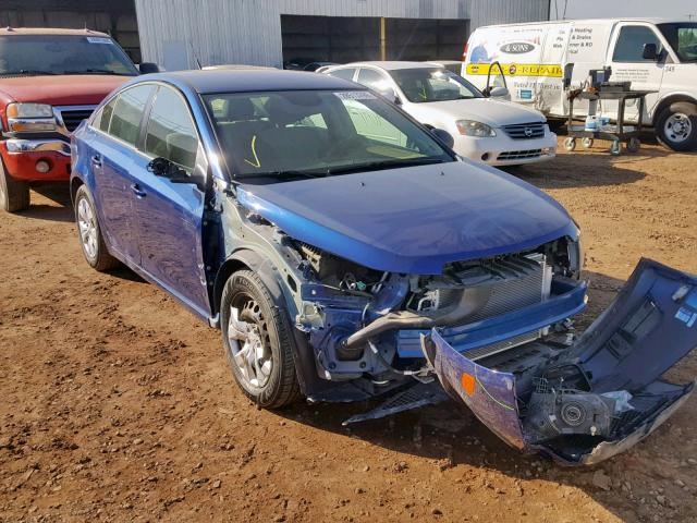 1G1PC5SH7C7405475 - 2012 CHEVROLET CRUZE LS BLUE photo 1