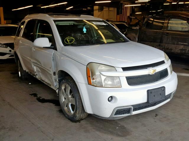 2CNDL737386026388 - 2008 CHEVROLET EQUINOX SP WHITE photo 1