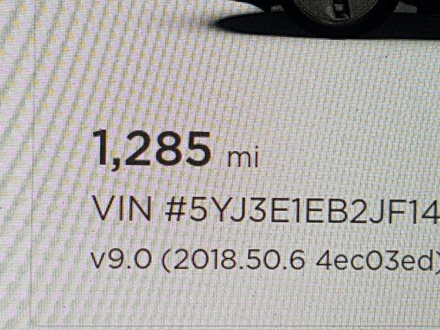 5YJ3E1EB2JF146434 - 2018 TESLA MODEL 3 BLUE photo 8