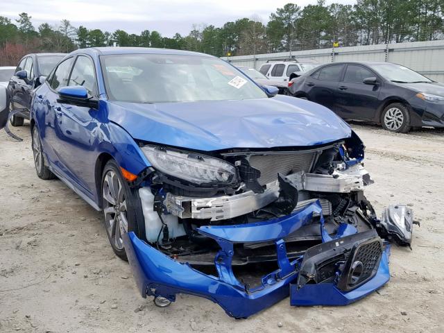 SHHFK7H94JU209078 - 2018 HONDA CIVIC SPOR BLUE photo 1