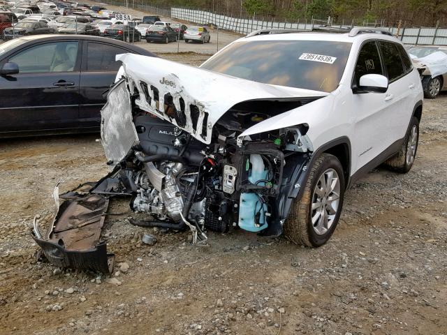 1C4PJLDB7HD232561 - 2017 JEEP CHEROKEE L WHITE photo 2