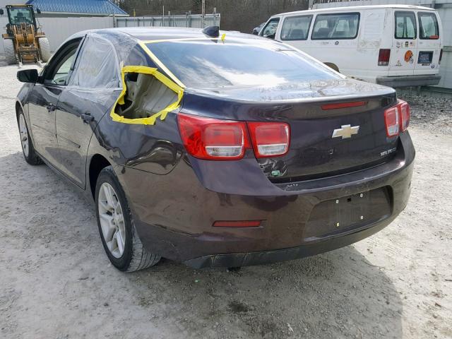 1G11C5SL7FF168801 - 2015 CHEVROLET MALIBU 1LT 棕色 照片 3