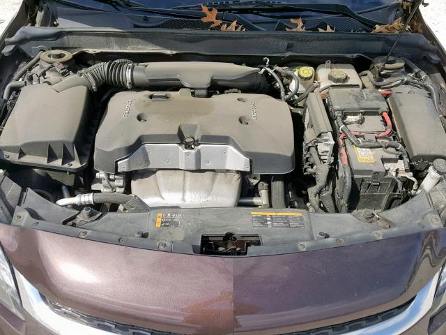 1G11C5SL7FF168801 - 2015 CHEVROLET MALIBU 1LT 棕色 照片 7