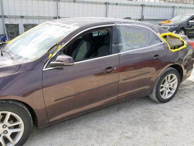 1G11C5SL7FF168801 - 2015 CHEVROLET MALIBU 1LT 棕色 照片 9