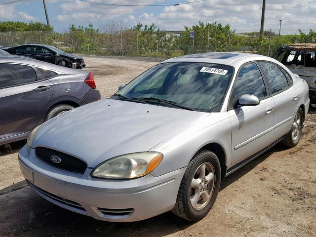 1FAFP55U74G116068 - 2004 FORD TAURUS SES SILVER photo 2