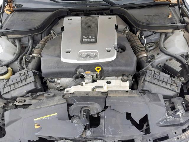 JNKCV66E39M720580 - 2009 INFINITI G37 BASE SILVER photo 7