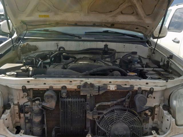 5TDBT48A74S220436 - 2004 TOYOTA SEQUOIA LI WHITE photo 7