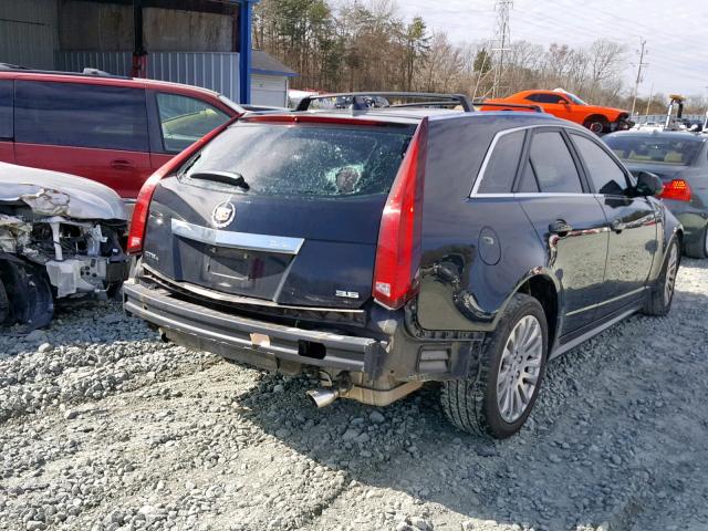 1G6DM8EV1A0108141 - 2010 CADILLAC CTS PERFOR BLACK photo 4