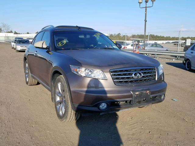 JNRAS08W74X216495 - 2004 INFINITI FX35 BROWN photo 1