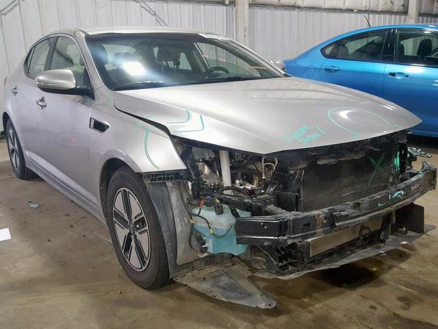 KNAGM4AD5C5032944 - 2012 KIA OPTIMA HYB SILVER photo 1