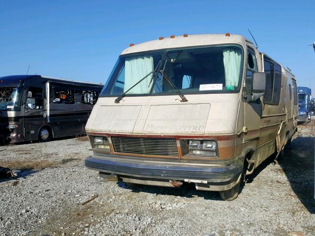 1GBKP37W2G3332731 - 1986 CHEVROLET P30 TAN photo 2