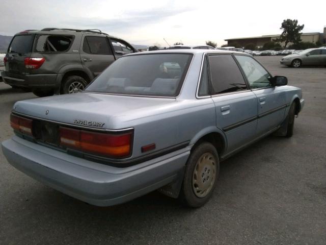 4T1SV21E2MU457421 - 1991 TOYOTA CAMRY DLX ლურჯი ფოტო 4