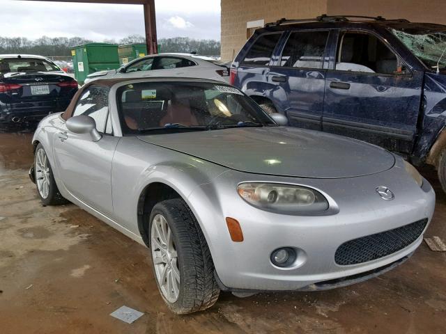 JM1NC25F160105399 - 2006 MAZDA MX-5 MIATA SILVER photo 1