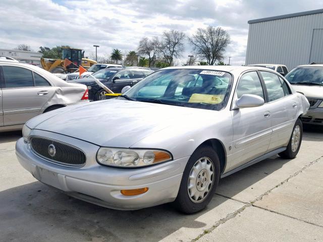 1G4HR54K02U207500 - 2002 BUICK LESABRE LI SILVER photo 2