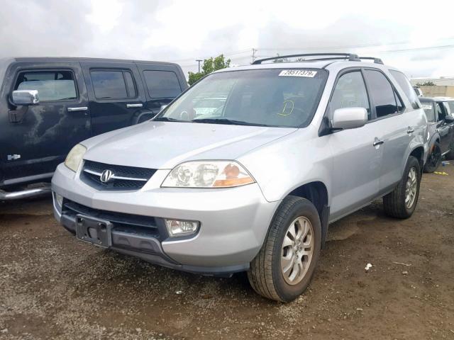 2HNYD18663H520302 - 2003 ACURA MDX TOURIN SILVER photo 2