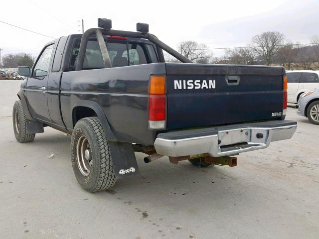 1N6HD16Y0SC374763 - 1995 NISSAN TRUCK KING BLACK photo 3