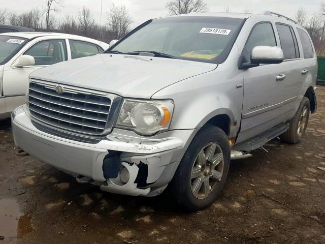 1A8HW58NX8F157115 - 2008 CHRYSLER ASPEN LIMI SILVER photo 2