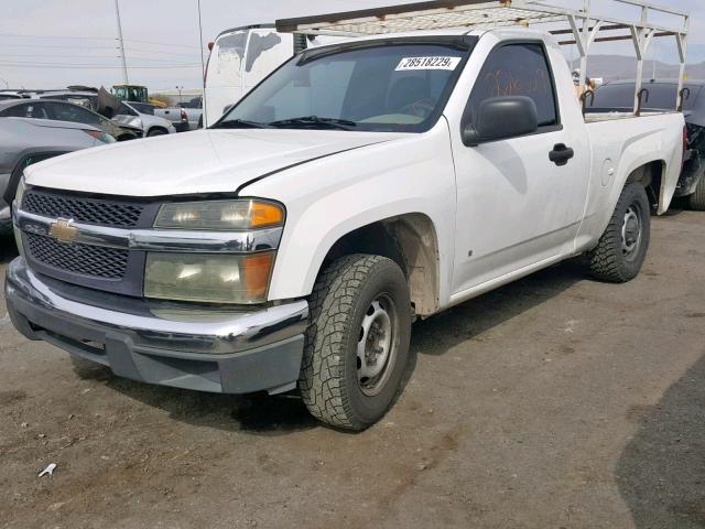 1GCCS149188128184 - 2008 CHEVROLET COLORADO WHITE photo 2