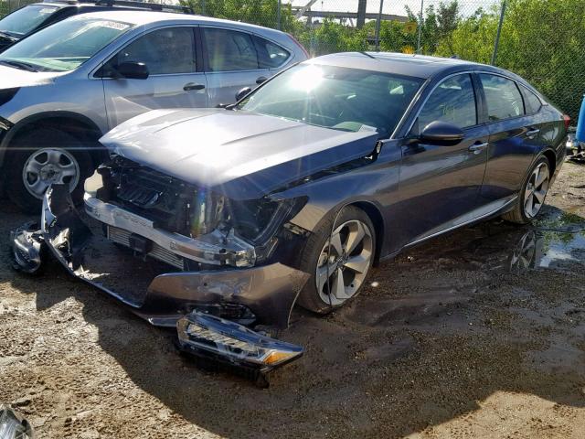 1HGCV1F92JA060126 - 2018 HONDA ACCORD TOU GRAY photo 2