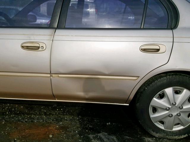 1NXBB02E3TZ406326 - 1996 TOYOTA COROLLA DX BEIGE photo 9