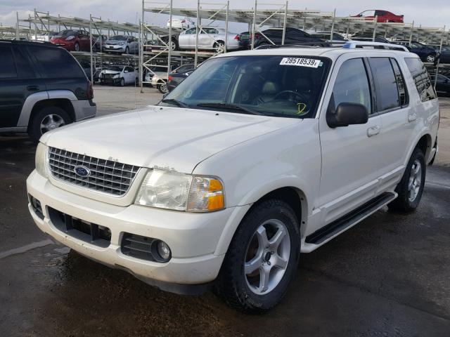 1FMZU75W73ZA31758 - 2003 FORD EXPLORER L WHITE photo 2