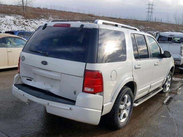 1FMZU75W73ZA31758 - 2003 FORD EXPLORER L WHITE photo 4