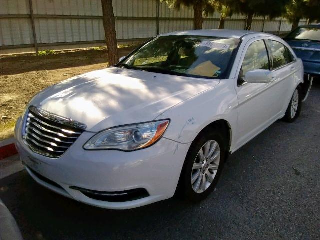 1C3CCBBB8CN236776 - 2012 CHRYSLER 200 TOURIN WHITE photo 2