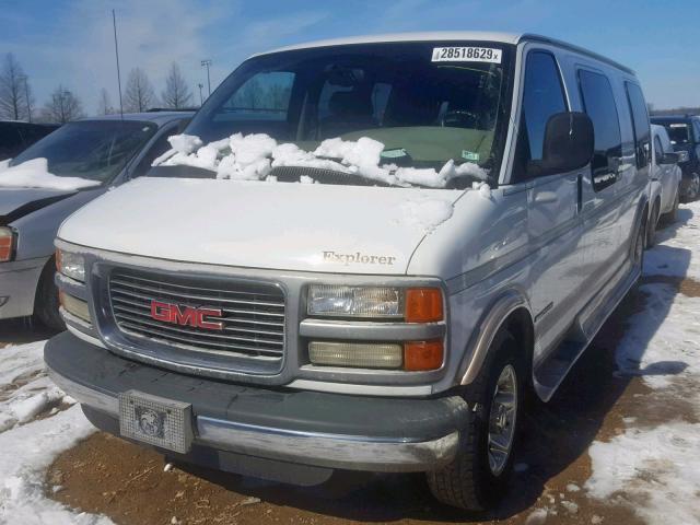 1GDGG29R411224399 - 2001 GMC VAN WHITE photo 2