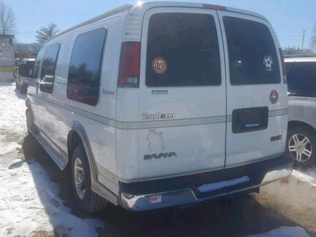 1GDGG29R411224399 - 2001 GMC VAN WHITE photo 3