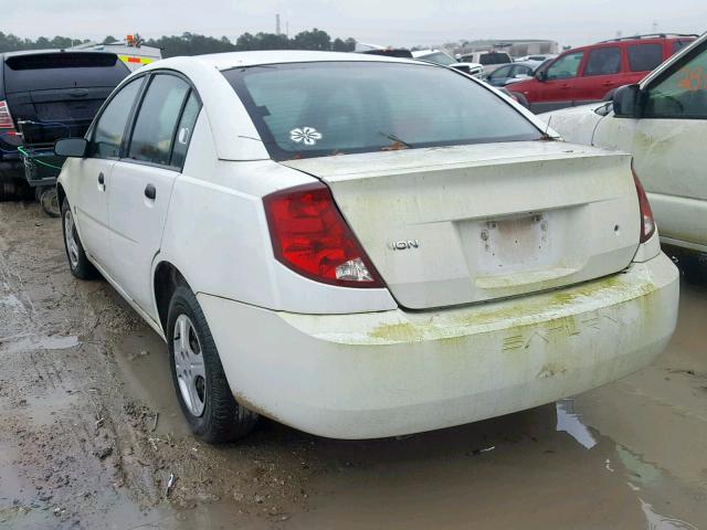 1G8AG52F14Z120108 - 2004 SATURN ION LEVEL WHITE photo 3