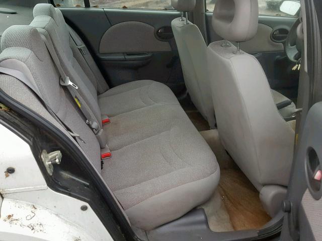 1G8AG52F14Z120108 - 2004 SATURN ION LEVEL WHITE photo 6